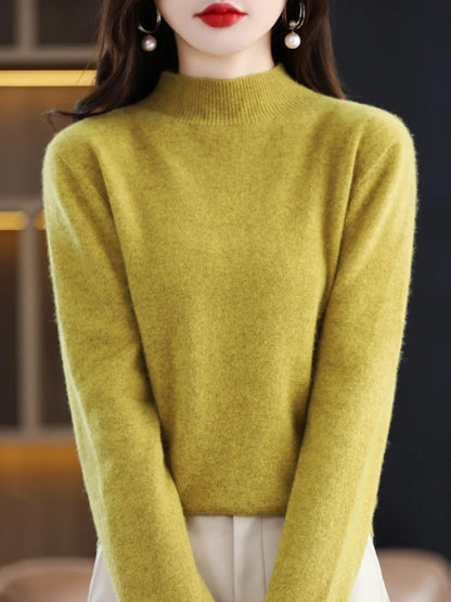 Viviane - 100% Merino Wool Women's Sweater for Ultimate Comfort