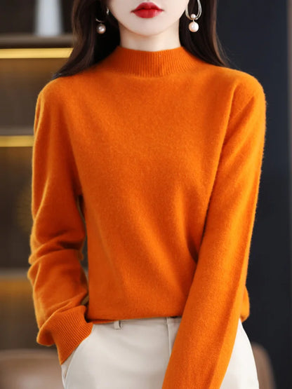 Viviane - 100% Merino Wool Women's Sweater for Ultimate Comfort