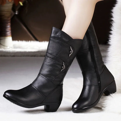 Beryl - Trendy Mid Boots for Every Occasion