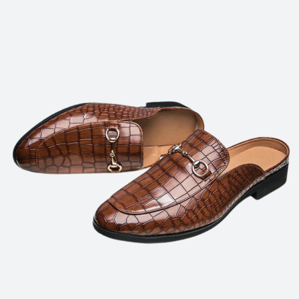 Stylish leather trainers for men - Shanks