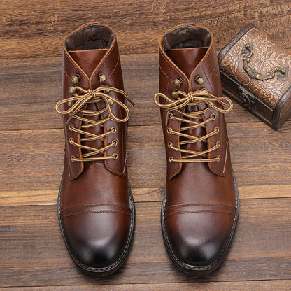 Gait - Luxury Ankle Boots in High Quality Natural Leather