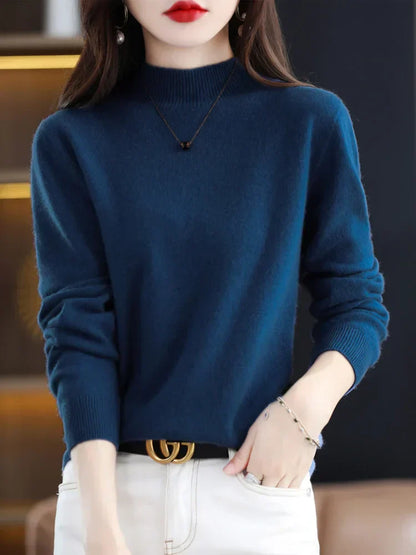 Viviane - 100% Merino Wool Women's Sweater for Ultimate Comfort