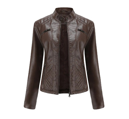 Zara™ - Classic Leather Jacket