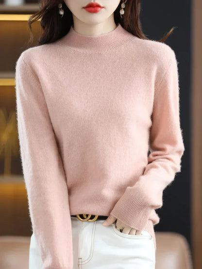Viviane - 100% Merino Wool Women's Sweater for Ultimate Comfort