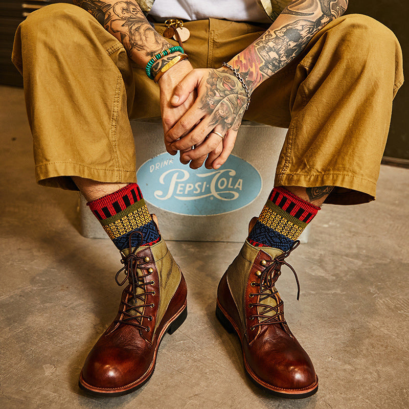 Fashion - Luxury Genuine Leather Boots for Stylish Comfort
