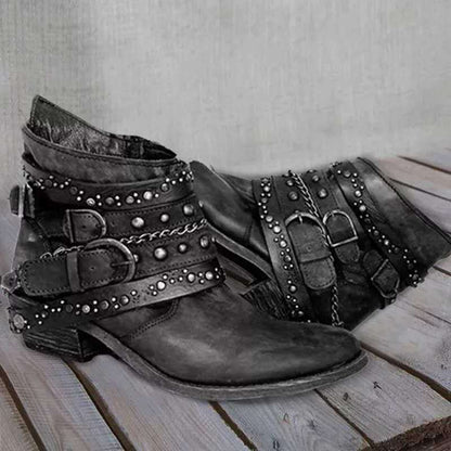 Uma - Trendy New Vintage Boots for a Stylish Look