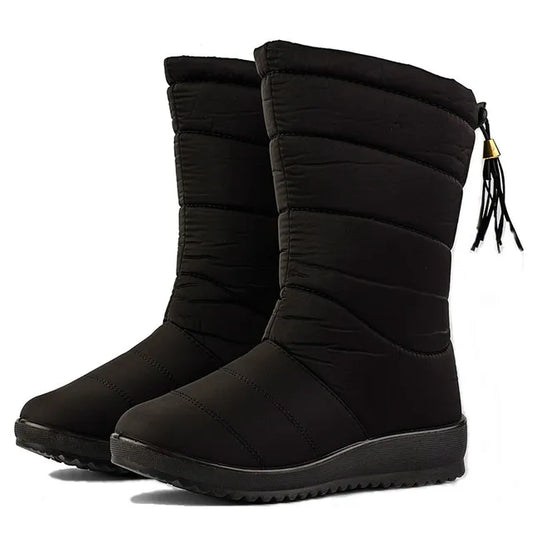 Modern Madeline - Stylish waterproof mid-length boots