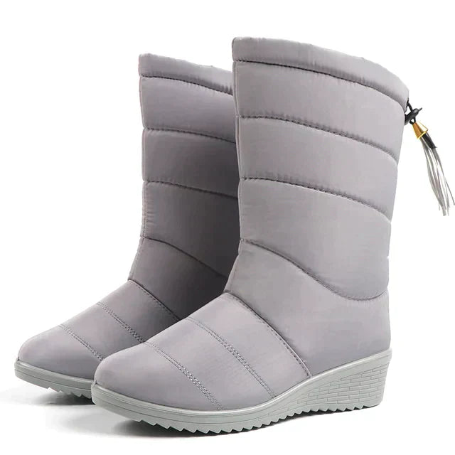 Modern Madeline - Stylish waterproof mid-length boots