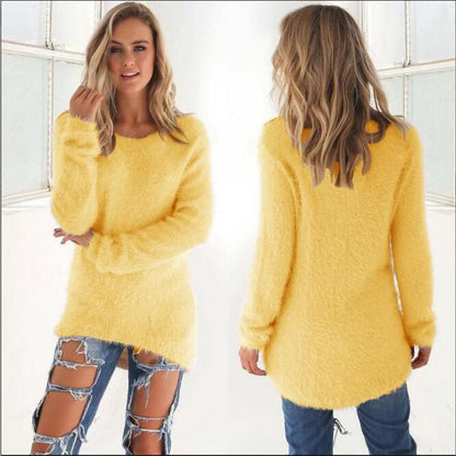 Georgia - Stylish O-neck Casual Sweater
