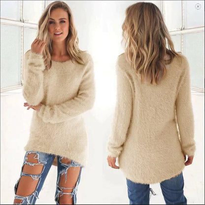 Georgia - Stylish O-neck Casual Sweater