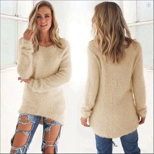 Georgia - Stylish O-neck Casual Sweater