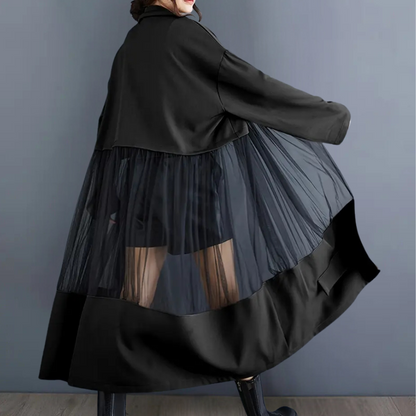 LINZEIGH - Elegant Trench Coat for Ladies