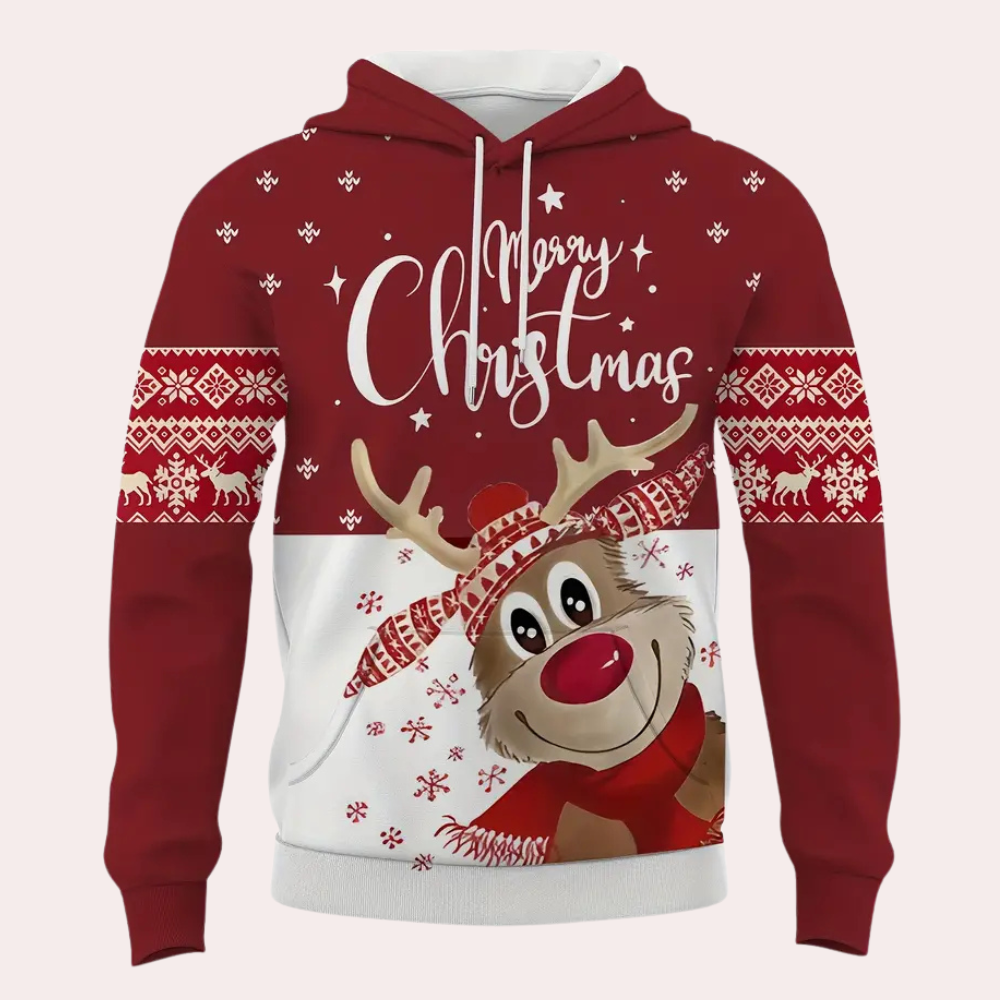 ADRIANNE - Trendy Casual Christmas Hoodies for Men