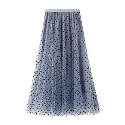 Elena - Dotted Long Skirt