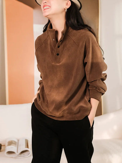 Samantha - Stylish Basic Shirt for Women in Casual Autumn Look