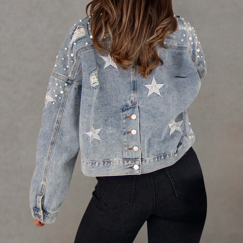 LYRIC - Chic Luxe Denim Jacket for Women
