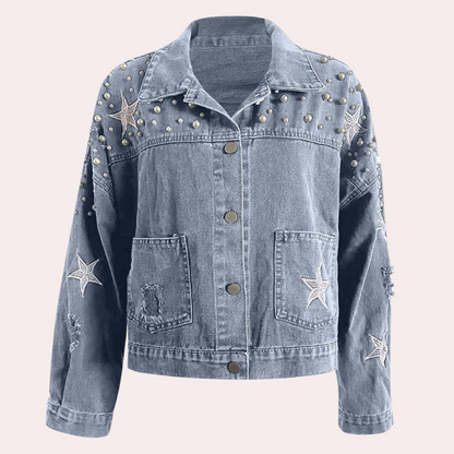 LYRIC - Chic Luxe Denim Jacket for Women