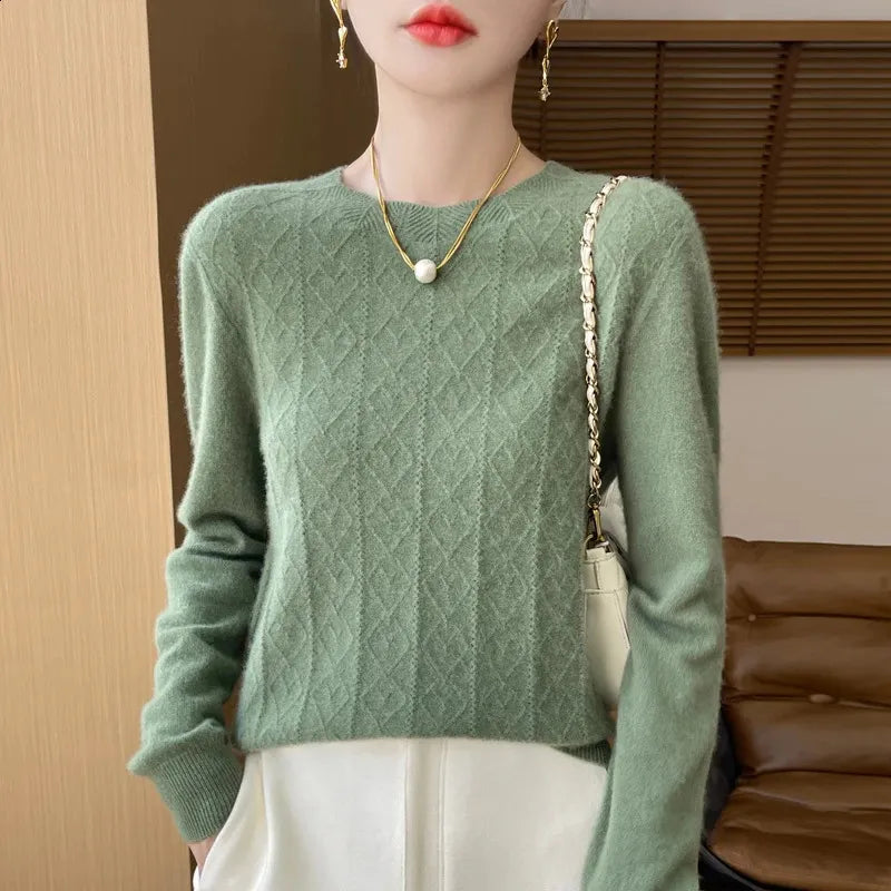 Susan - Luxurious cashmere knitted jumper for ultimate comfort