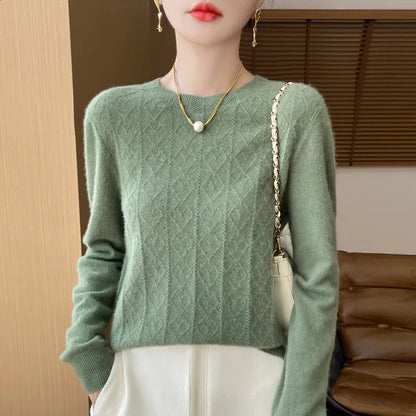 Susan - Luxurious cashmere knitted jumper for ultimate comfort