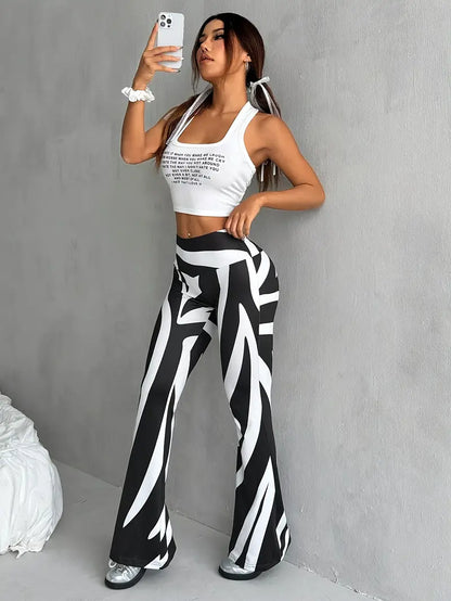 Trudy - Stylish high-waisted trousers for the modern woman