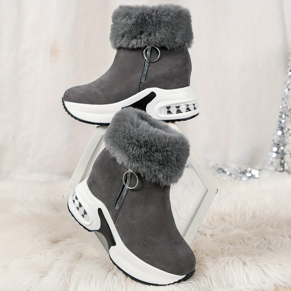Molly - Luxurious Orthopaedic Boots with Sensitive Plush Lining
