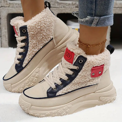 Elvia - Women's winter snow boots with a luxurious fleece lining for ultimate comfort