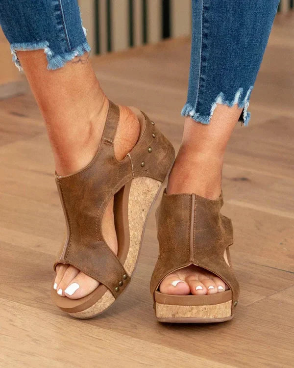 Tina™ - Orthopedic sandals with heel