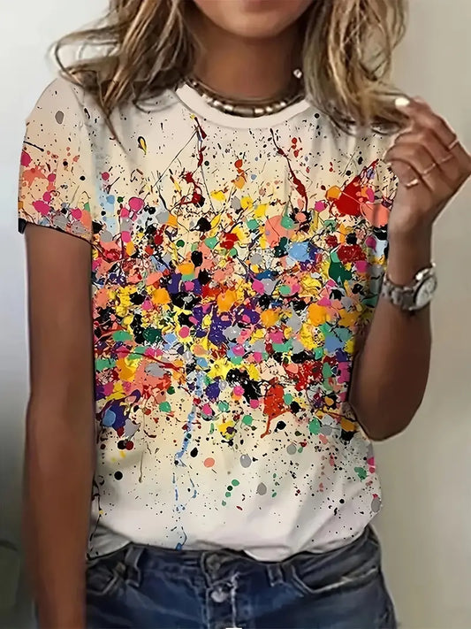 Lisa - Stylish and Colourful Summer T-shirt for Women