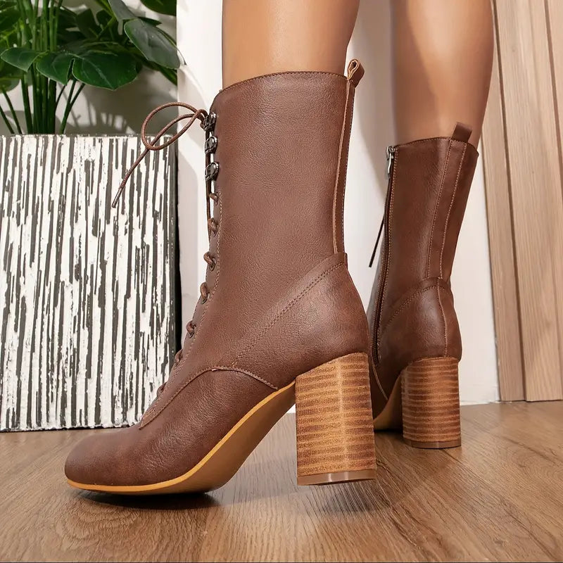 Lucinda - Luxury Velvet Ankle Boots for Women
