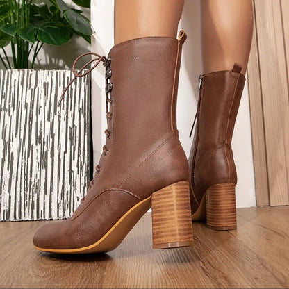 Lucinda - Luxury Velvet Ankle Boots for Women