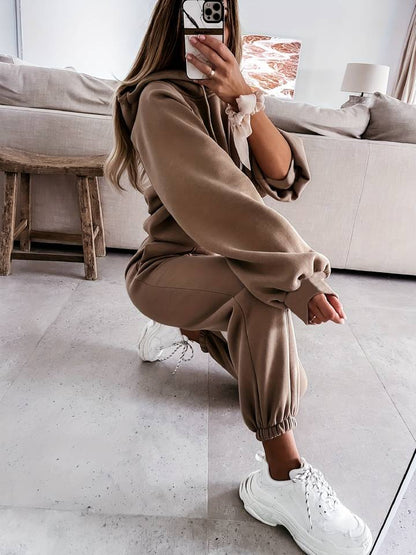 Karina - Stylish Oversized Hoodie and Jogger Set for Women