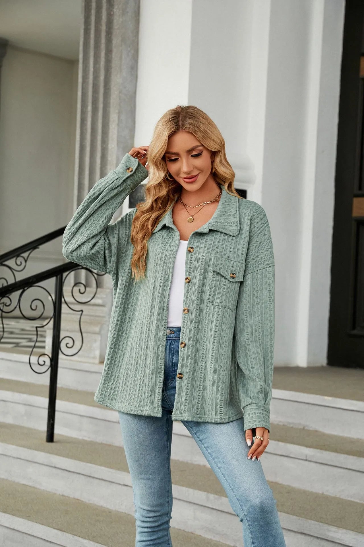 Marian - Trendy and Luxury Summer Blouse with Print for Women for an Unmatched Summer Look