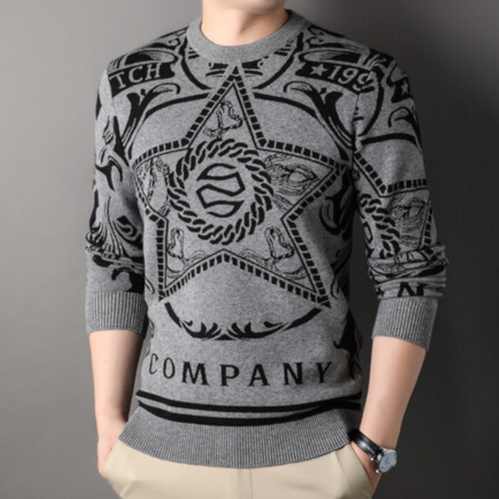 BIRLEY - Stylish Classic Sweater for the Modern Man