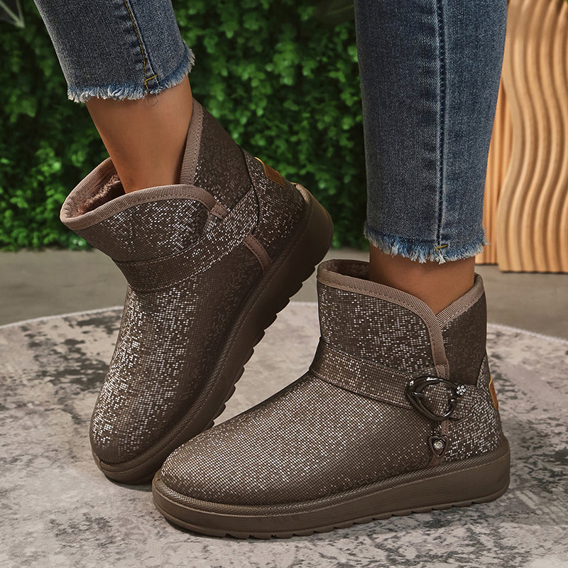 Elegant padded winter boots for ultimate comfort and style