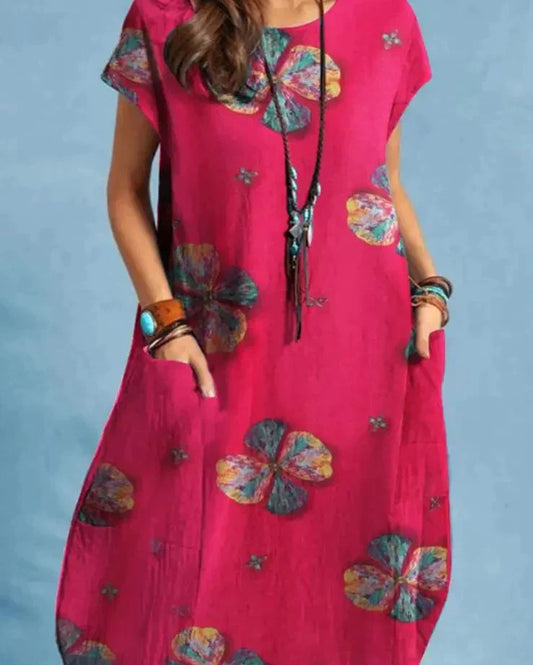Amelia™ - Elegant Vintage Midi Dress