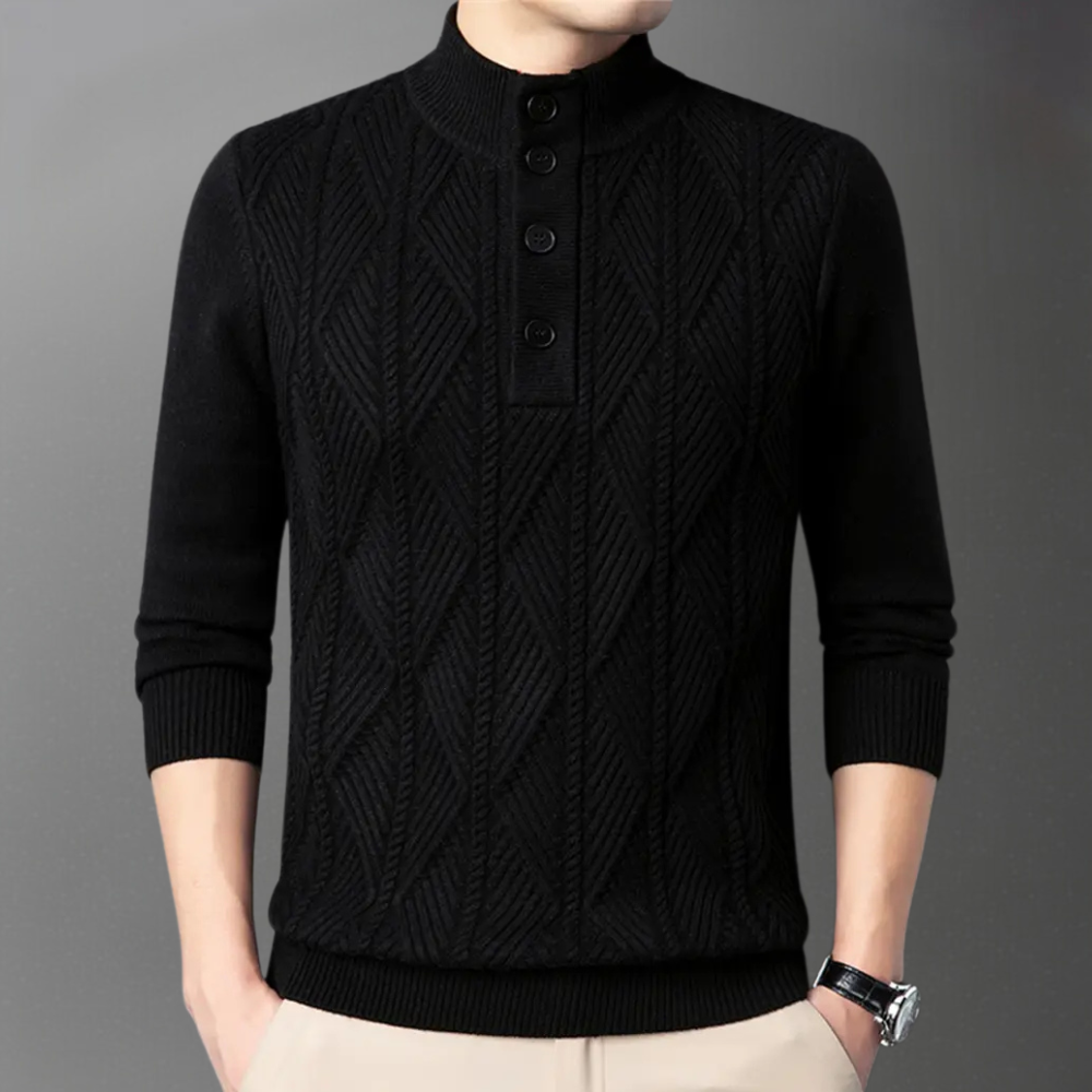 Stylish Knitted Sweater for the Fashion-conscious Man - JAIR