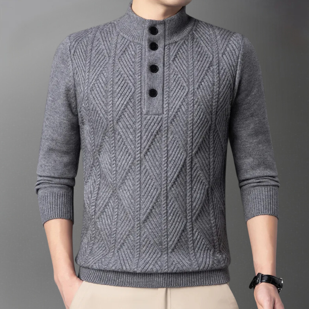 Stylish Knitted Sweater for the Fashion-conscious Man - JAIR