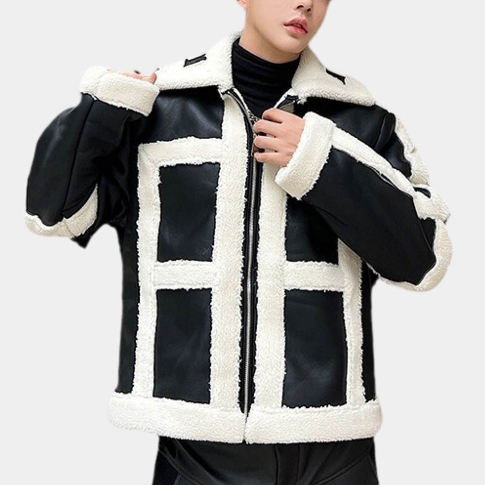 ANALU - Trendy Motorcycle Jacket for the Modern Man