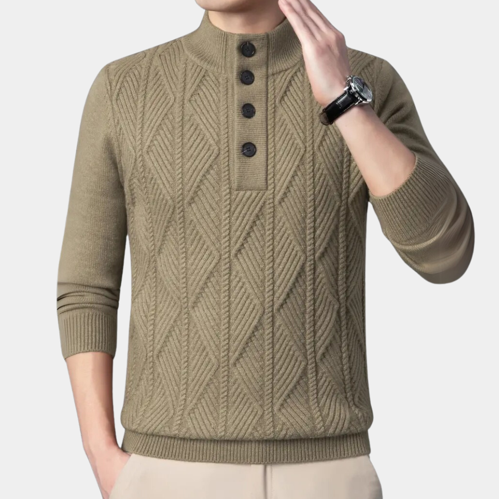 Stylish Knitted Sweater for the Fashion-conscious Man - JAIR