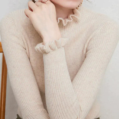 Celia - Luxury cashmere turtleneck for Unparalleled Comfort