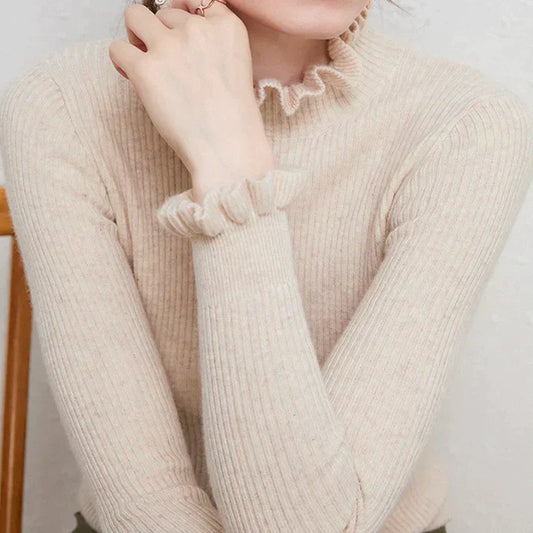 Celia - Luxury cashmere turtleneck for Unparalleled Comfort