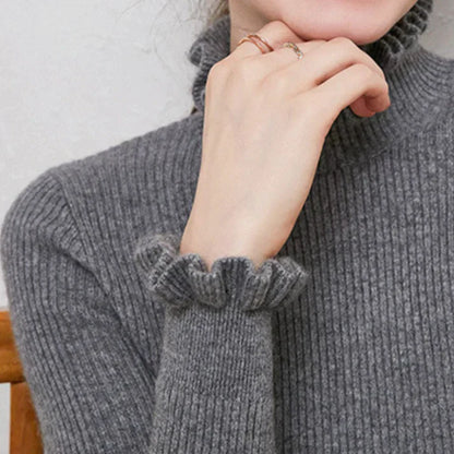 Celia - Luxury cashmere turtleneck for Unparalleled Comfort