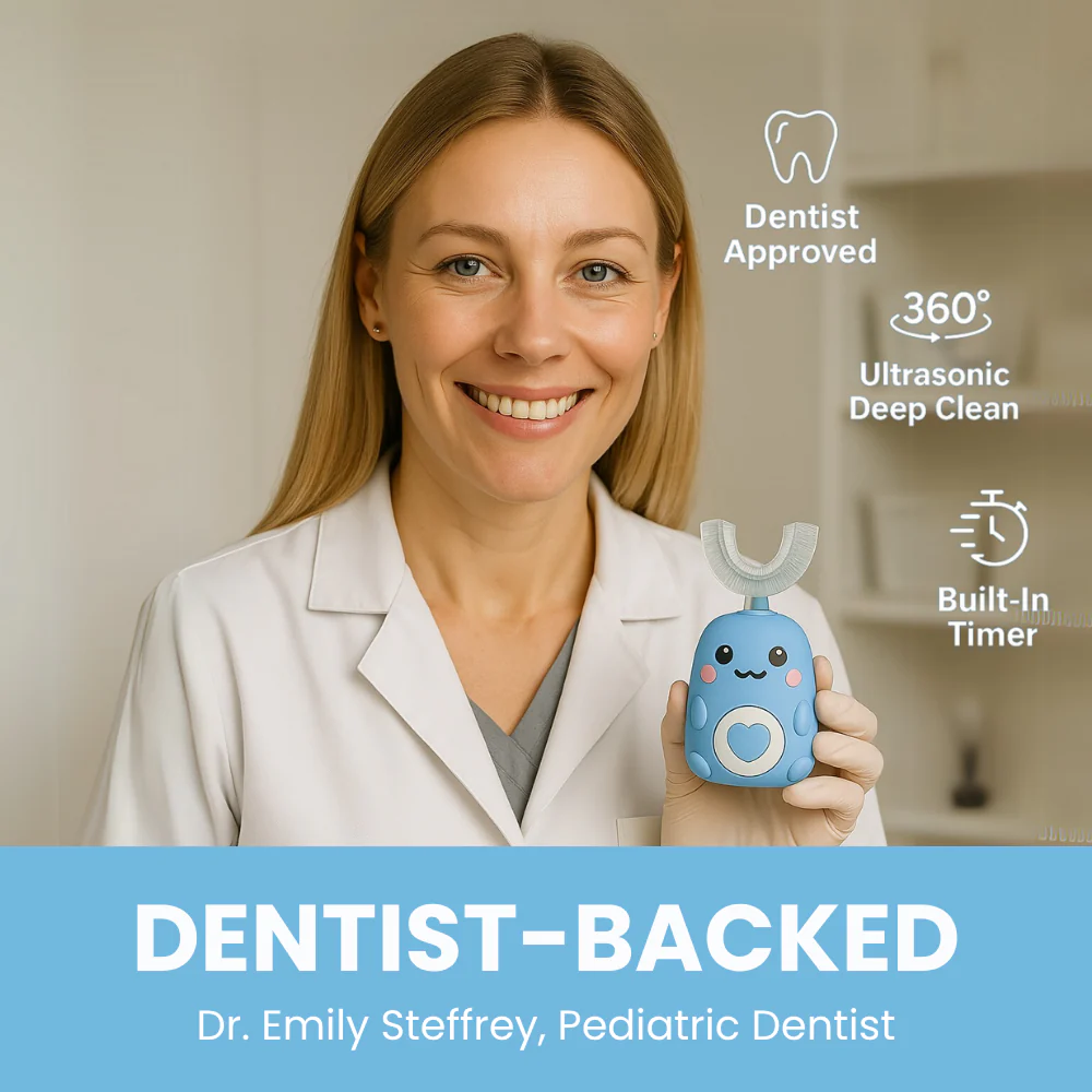 U-Shaped 360º Ultrasonic Toothbrush