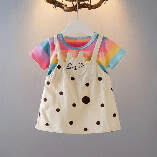 Cotton Summer Baby Dress Newborn Baby
