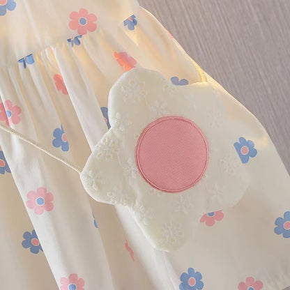 New Born Little Girls Cotton Princess Dresses