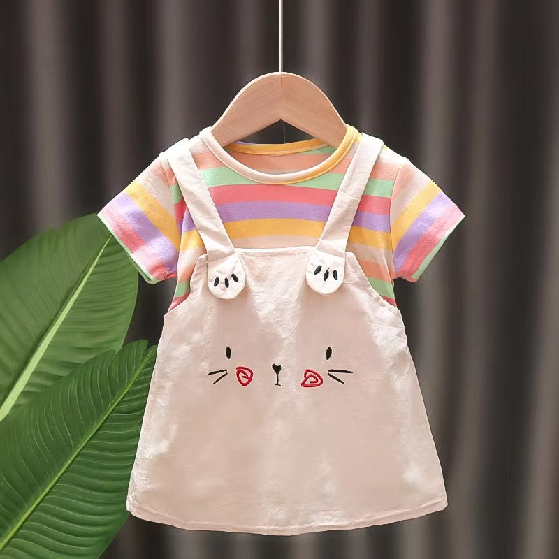 Cotton Summer Baby Dress Newborn Baby
