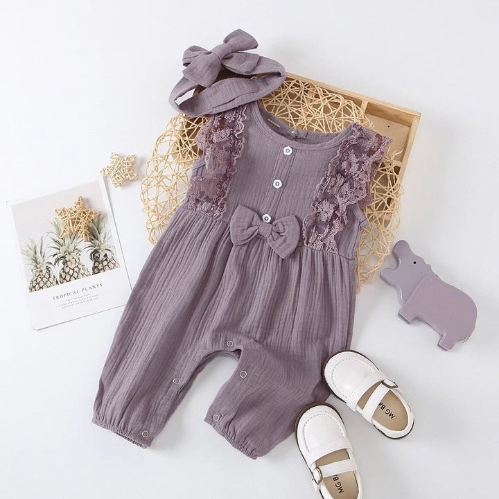 Newborn Infant Baby Girls Romper Clothes