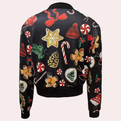 JORJA - Stylish Women's Christmas Coat for a Festive Look