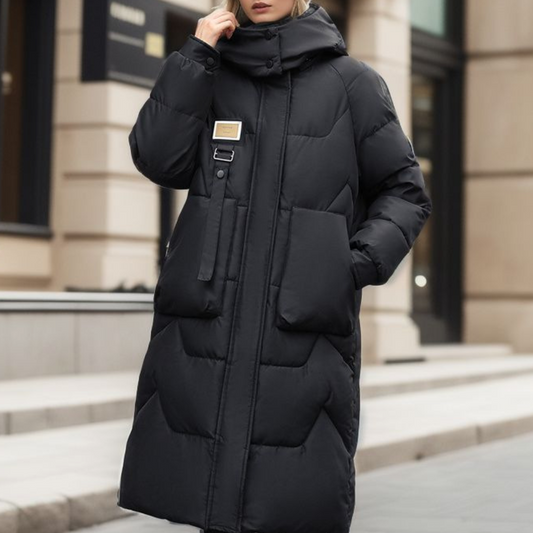 HANNIA - Elegant Luxury Winter Coat for Ladies