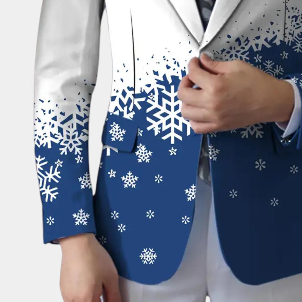 Stylish Christmas blazer for Men by BENITO - Perfect for the Holidays!